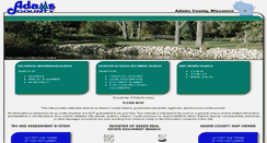 Desktop Screenshot of adamscountylandrecords.com